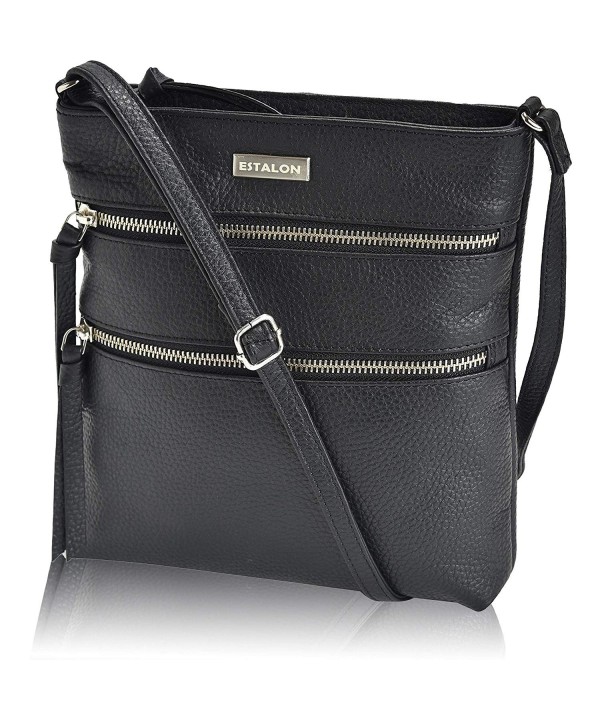 Leather Crossbody Crossover Shoulder Handbags