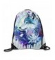 Printing Drawstring Portable Backpack Daypack