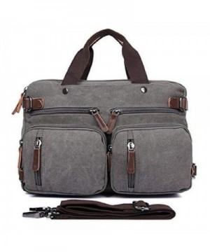 Convertible Backpack Messenger Briefcase Multi functional