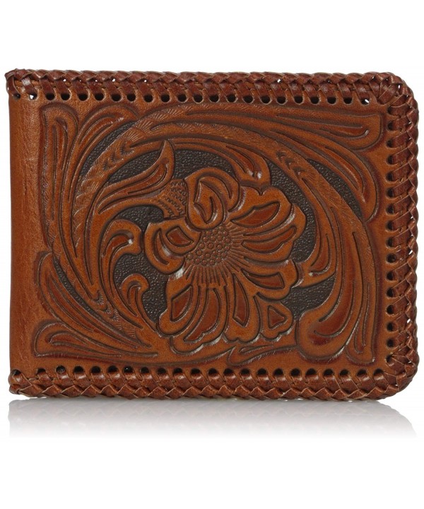 Nocona Mens Floral Whip Bifold