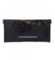 JNB Crushed Metallic Clutch Black