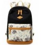 Canvas Backpack Casual BookBag Daypack