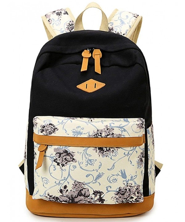 Canvas Backpack Casual BookBag Daypack