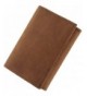 Vintage Leather Tri Fold Wallet credit