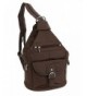 Womens Leather Convertible Backpack Shoulder