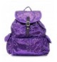 Sequin Fashion Backpack Pretty Purple