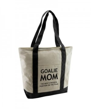 Goalie Mom Cotton Canvas Tote