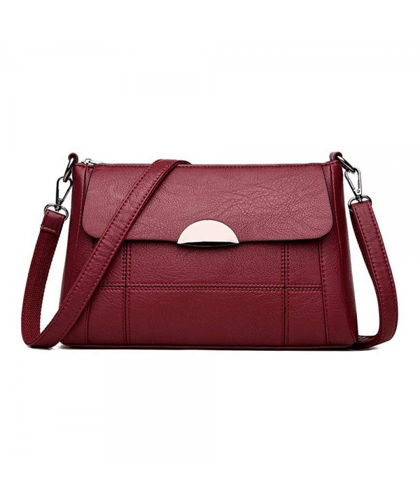 Alovhad Crossbody Leather Handbag Shoulder