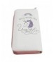 Unicorn Wallet Holder Zipper Creamy white