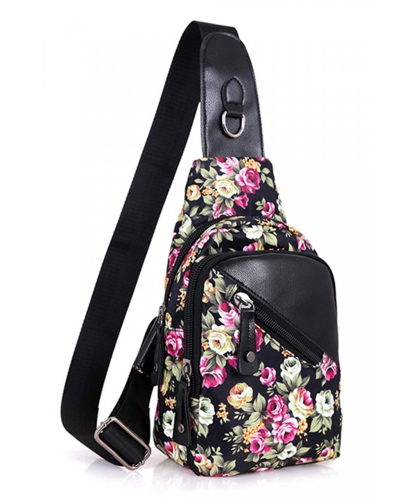 Leaper Messenger Travel Shoulder Floral