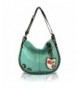 CHALA Crossbody Handbag Shoulder Owl Teal