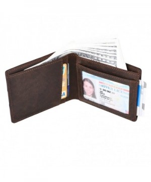 IDEAWIN Bifold Blocking Genuine Leather