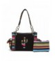 Multi Colored Serape Concealed Shoulderbag Cosmetic