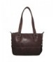 ili Leather Stitched Shoulder Handbag