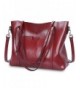 S ZONE Genuine Leather Shoulder Capacity