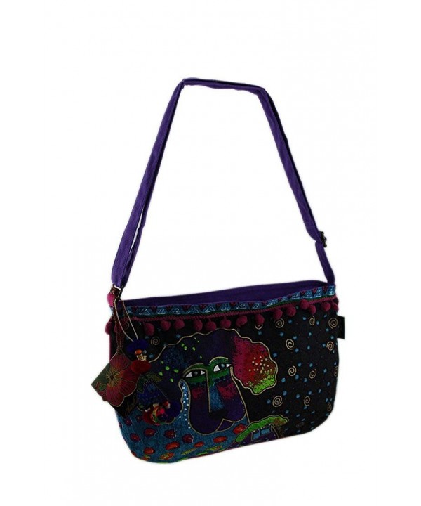 Laurel Burch Crossbody Handbag Poodle