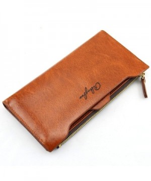 Pidengbao Womens Zipper Clutch Wallet