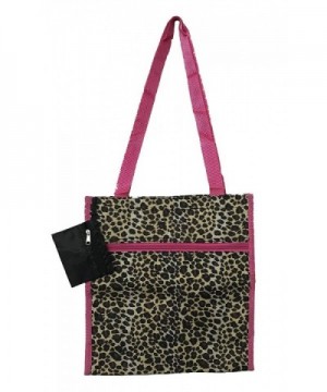 12 inch Shopping Unique Traveler Leopard Pink