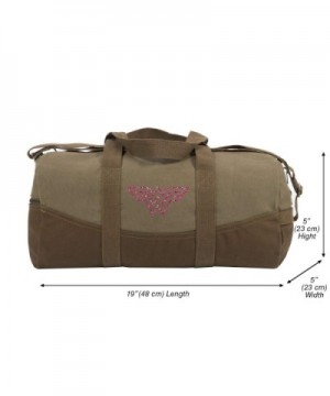 Wonder Symbol Canvas Duffel Glitter