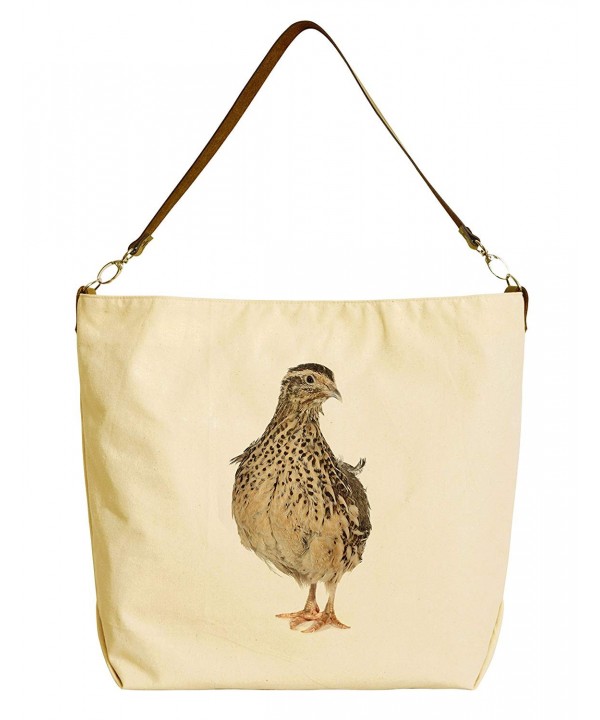 Quail Printed Canvas Leather WAS_29