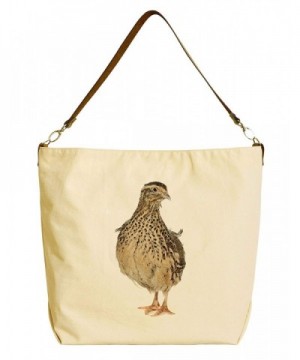 Quail Printed Canvas Leather WAS_29