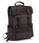 Vaschy Leather Backpack Rucksack Compartment