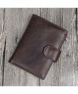 Wallet Men Blocking Trifold Vintage