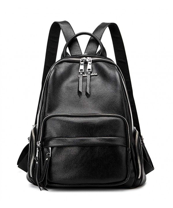 Fashion Backpack Purse Leather School