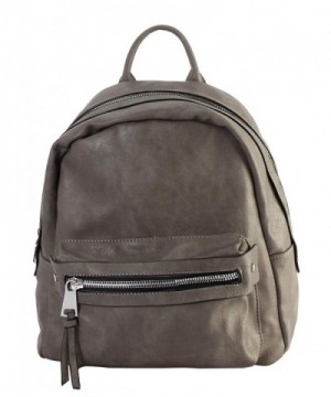 Rimen Leather Zipper Backpack GS 6386