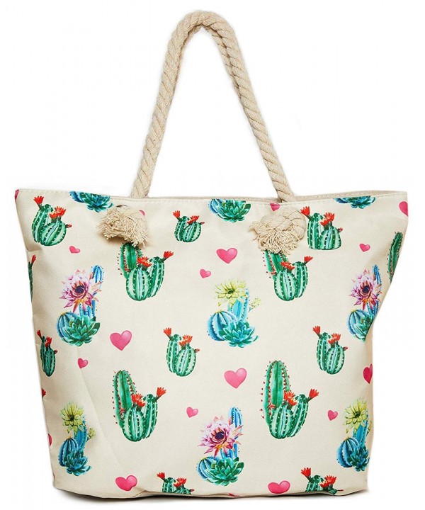 cactus beach bag