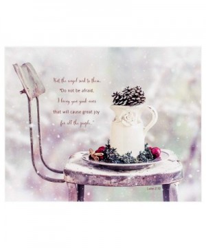 Pitcher Winter Christmas Decorative Plaque