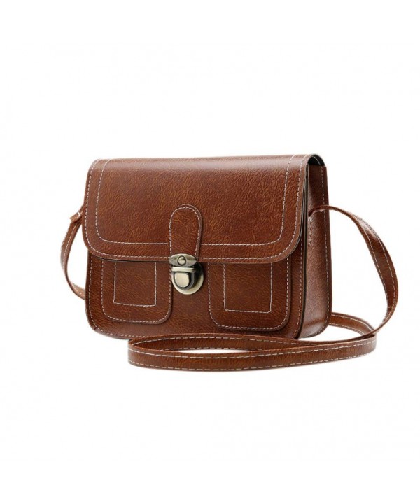 Fashion Shoulder Vintage Leather Handbag