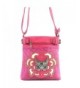 Justin West Rhinestone Crossbody Messenger