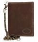 Natural Leather Bikers Wallet Wild
