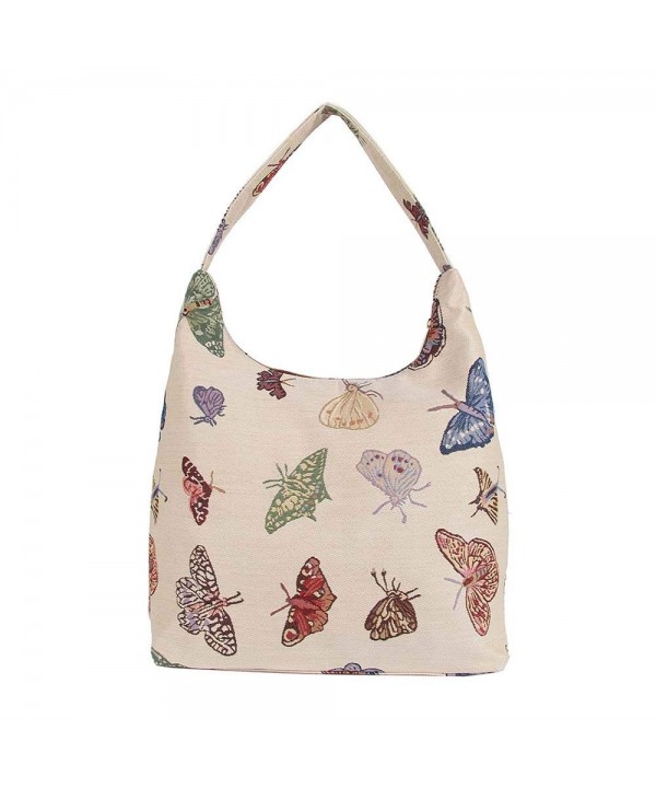 Butterfly Tapestry Shoulder Signare HOBO BUTT