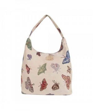 Butterfly Tapestry Shoulder Signare HOBO BUTT