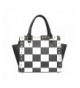 Shoulder Handbag Crossbody Checkered Pattern