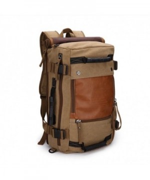 Ibagbar Canvas Backpack Camping Rucksack