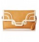 BUDDHA Lia Wristlet Clutch Camel