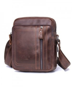 Contacts Leather Messenger CrossBody Working