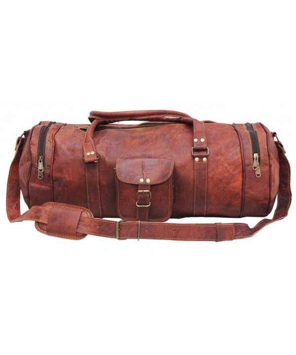 Handcrafted Genuine Vintage Leather Luggage