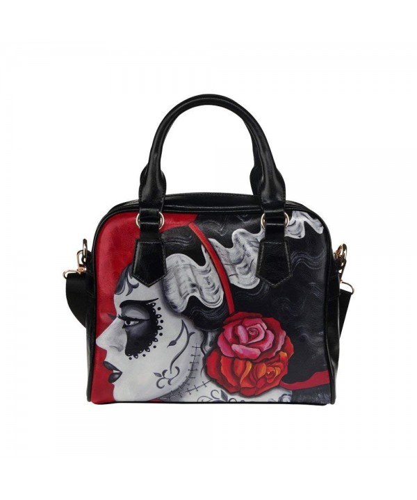 InterestPrint Muertos Womens Shoulder Handbag