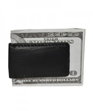 Mens Leather Strong Magnetic Money