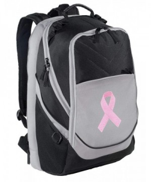 Pink Ribbon Backpack Laptop Computer