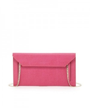 Envelope Saffiano Clutches Designer Handbags