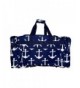 Fashion Print Travel Duffle NavyAnchor