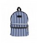 LDJRCP Capacity Striped Backpack backpack