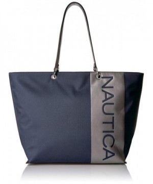 Nautica Banyan Logo Indigo Pewter Chocolate