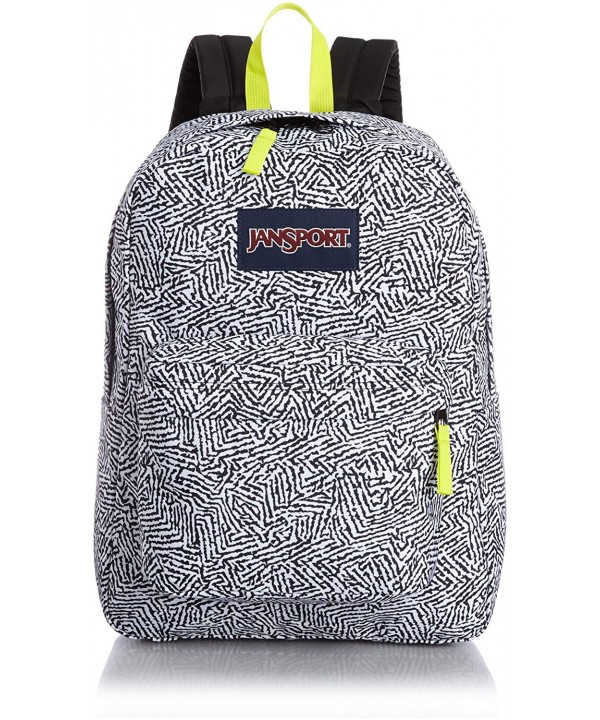 Jansport Superbreak Black Ziggy T50106Q