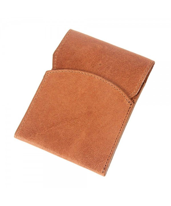 Leather Pocket Wallet Pockets Saddle